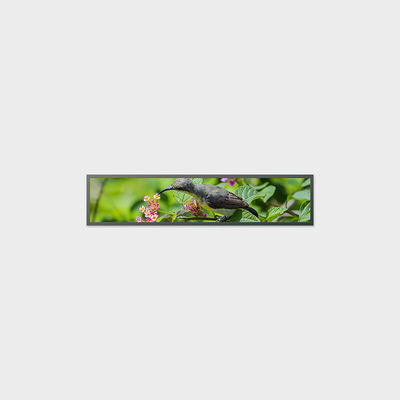 37.8 Zoll Werbe-LCD-Display-Streifen Typ 1920*387 LVDS 2000nits