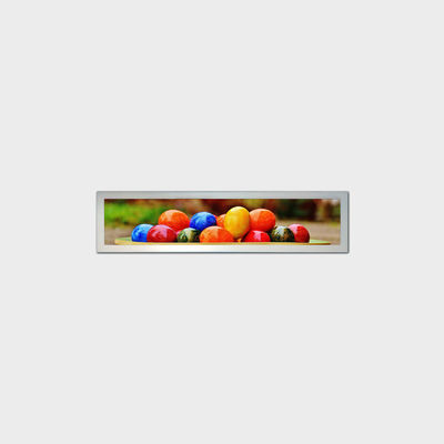 13.8 Zoll Bar-Typ LCD-Display 1920*358 LVDS 700nits Bus Werbebildschirm