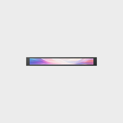 43,5-Zoll-TFT-LCD-Werbedisplay in Balkenform mit einer Auflösung von 3840 * 380