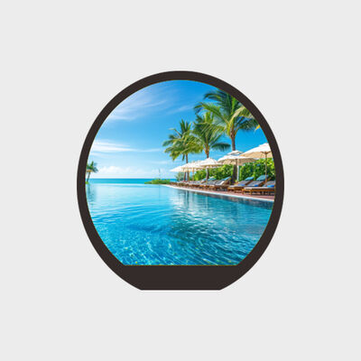 0,99 Zoll rundes LCD mit 450nits Helligkeitslösung unterstützt Smartwatch-Anwendung