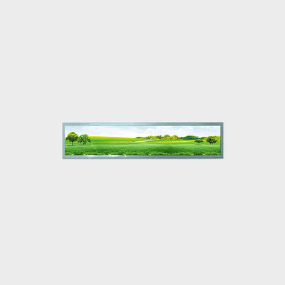 19.1 Zoll Stangentyp Bus Werbeanzeige 1920*340 LVDS 700nits