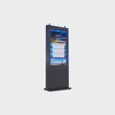 55 Zoll vertikale Außenwerbe-Maschine 3840*2160 2000nits Android11
