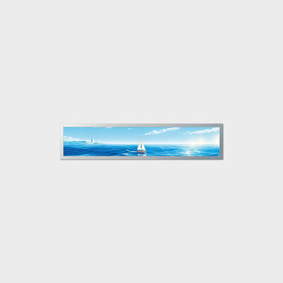 19,2-Zoll-TFT-LCD-Bar-Typ-Innenanwendungsunterstützung für Ausstellungshallenbeschilderung