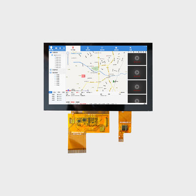 5.0 Zoll mittlerer und kleiner LCD-Display 800×480 RGB 500 Nits Display mit Touch-Panel