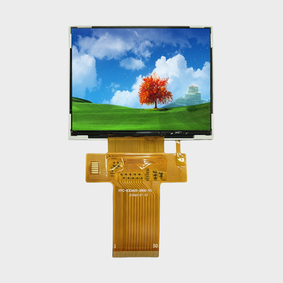 3,5 Zoll kleine LCD-Lösung mit 320 x 240 RGB-Schnittstelle, unterstützt Helligkeitsanpassung