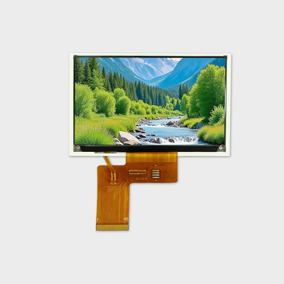 4,3 Zoll kleine LCD-Lösung mit 800 x 480 RGB-Schnittstelle, unterstützt 1000 Nits Helligkeit