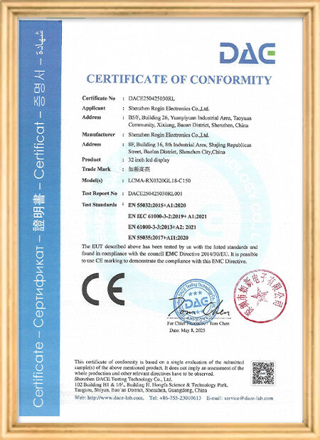 China Shenzhen Rogin Electronics Co., Ltd. zertifizierungen