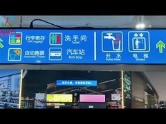 47.6 Zoll Doppelseitiges LCD Werbebildschirm 1920*360